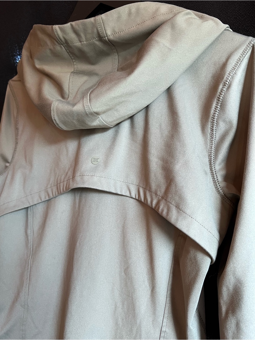 RBX Olive Green Zip Up Athletic Jacket Small Lightweight Athleisure Hoodie - Picture 7 of 7
